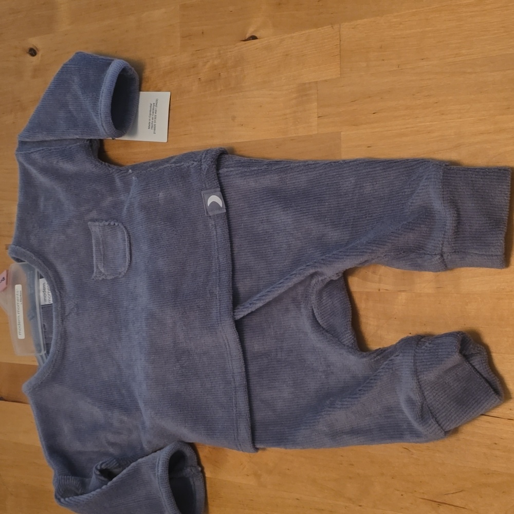 Gerber Soft Gray 0-3 Month Tw0 Piece